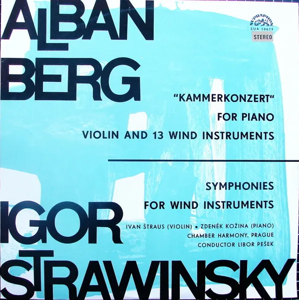 Kammerkonzert For Piano, Violin And 13 Wind Instruments / Symphonies For Wind Instruments