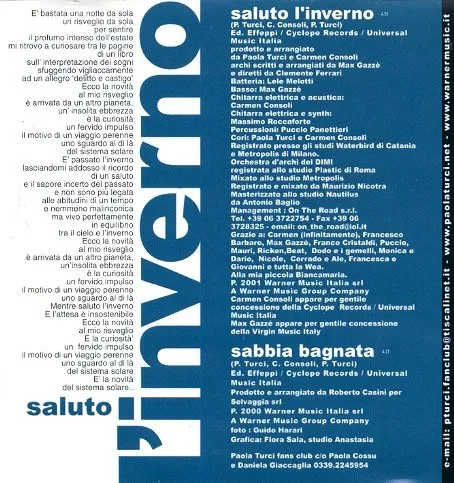 Saluto L'Inverno