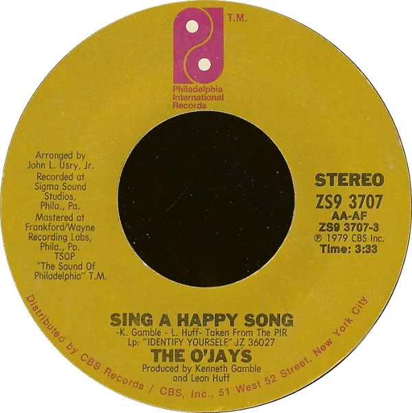 Sing A Happy Song / One In A Million (Girl)