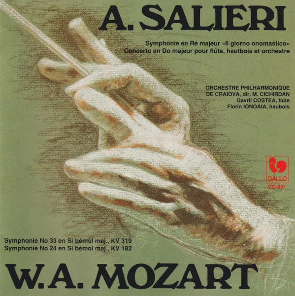 Symphony In D Major „Giorno Onomastico” / Concerto For Flute, Oboe And Orchestra
