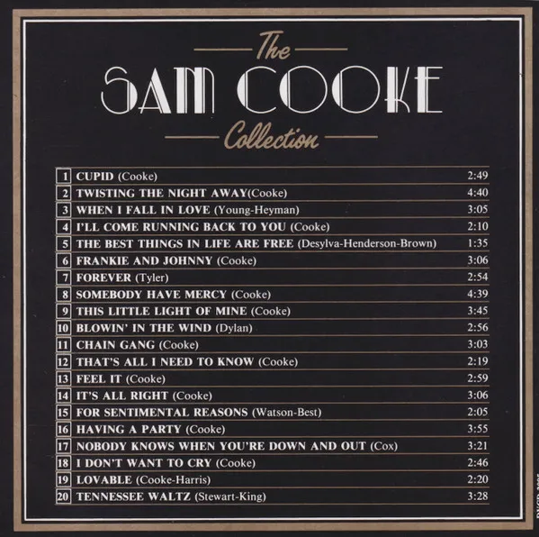 The Sam Cooke Collection 20 Golden Greats