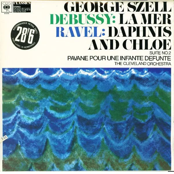 La Mer, Daphnis Et Chloe, Pavane Pour Une Infante Défunte