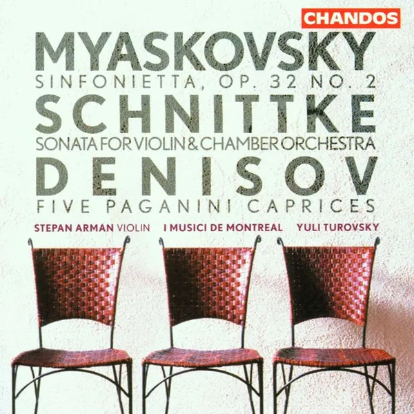 Sinfonietta, Op. 32 No. 2 / Sonata For Violin & Chamber Orchestra / Five Paganini Caprices