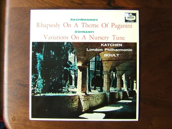 Rhapsody On A Theme Of Paganini / Variations On A Nursery Tune