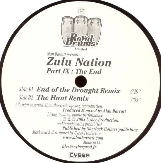 Zulu Nation Part IX:  The End