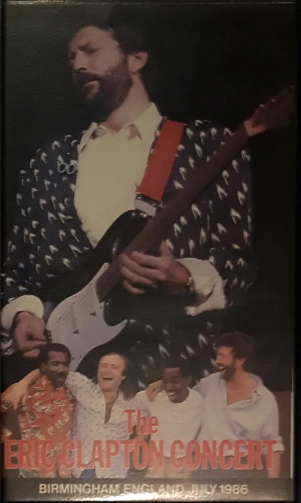 The Eric Clapton Concert Birmingham England July 1986