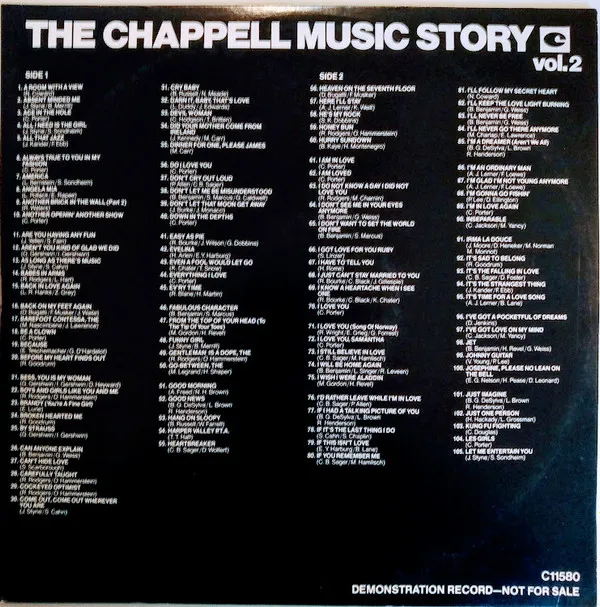 The Chappell Music Story Vol. 2