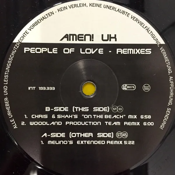 People Of Love  (Remixes)