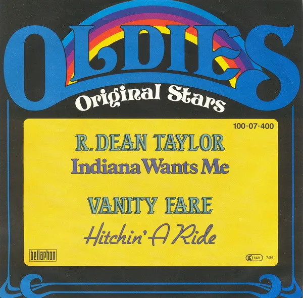 Indiana Wants Me / Hitchin' A Ride