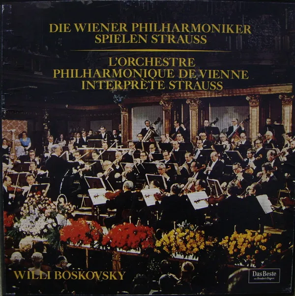 Die Wiener Philharmoniker Spielen Strauss = L'Orchestre Philharmonique De Vienne Interprete Strauss