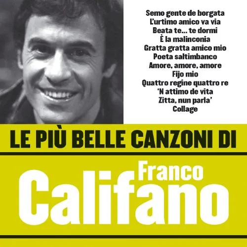 Le Più Belle Canzoni Di Franco Califano