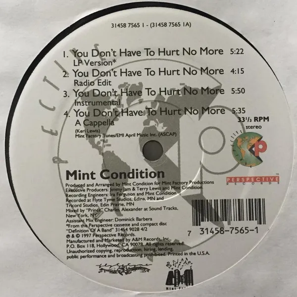 You Don't Have To Hurt No More / Change Your Mind