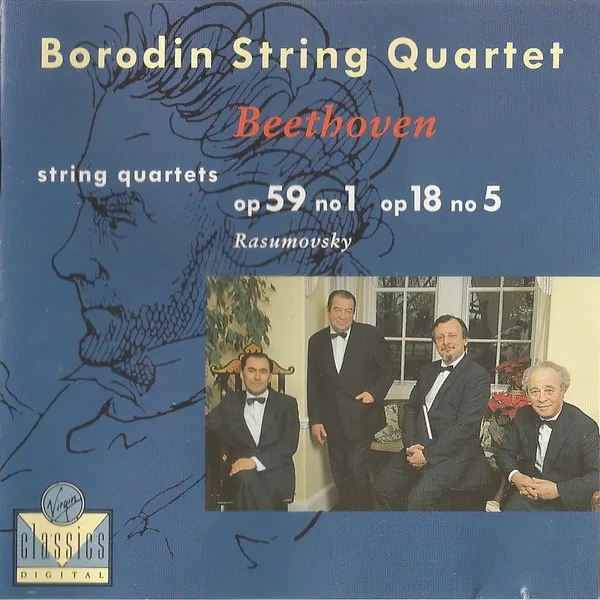 String Quartets Op.18 No.5 / Op.59 No.1 "Rasumovsky"