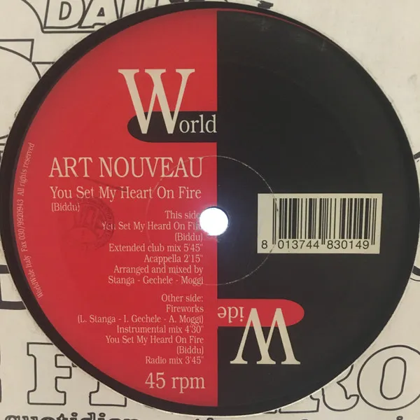 You Set My Heart On Fire (Biddu)