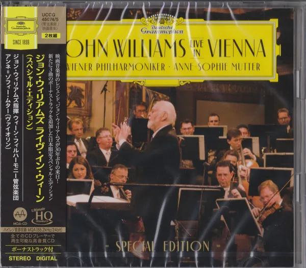 Anne-Sophie Mutter & John Williams - In Vienna (Live-Edition mit 6 Bonus-Tracks) (UHQ-CD)