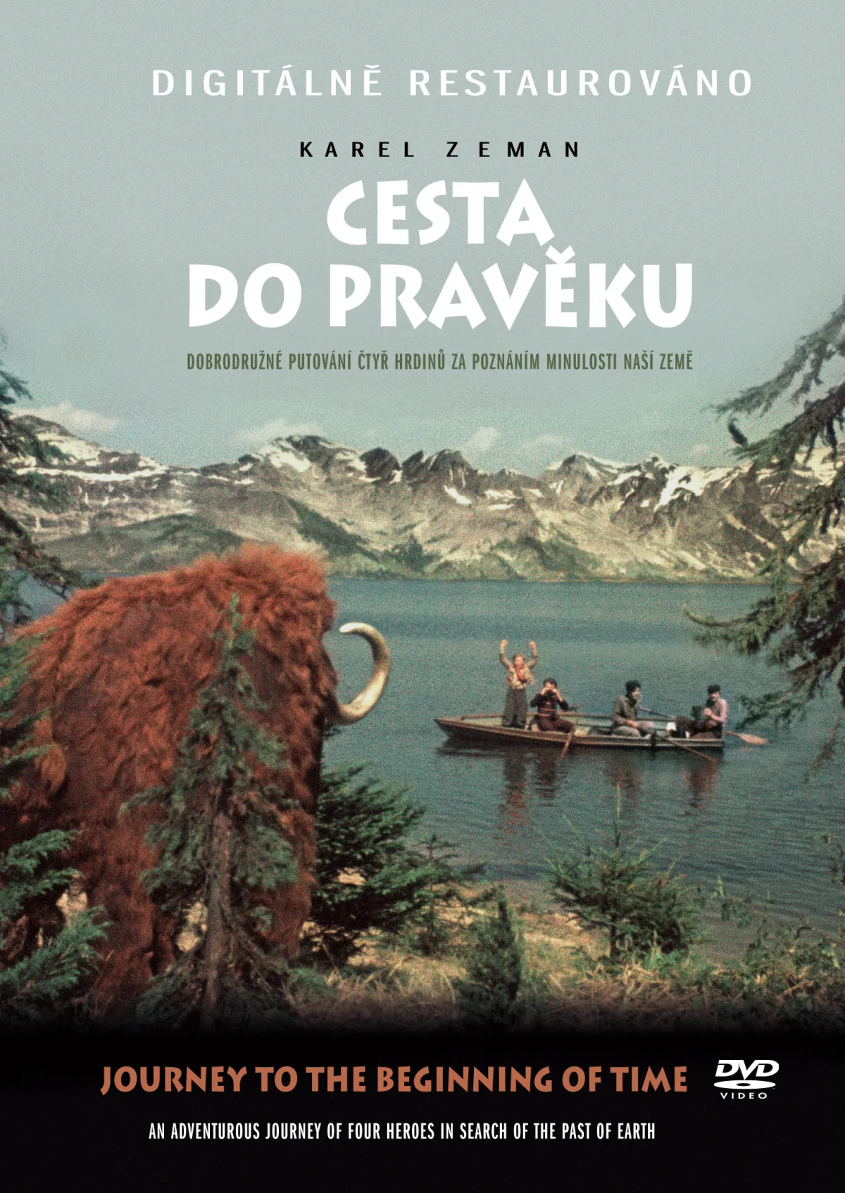 Cesta do pravěku DVD - digitálně restaurovaný film