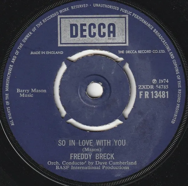So In Love With You / Living To Love