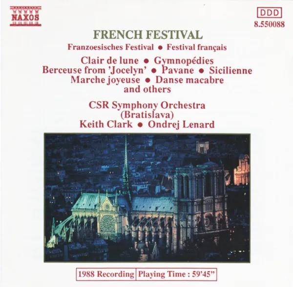 FRENCH FESTIVAL  [OFFENBACH/SAINT-SAENS/CHABRIER/