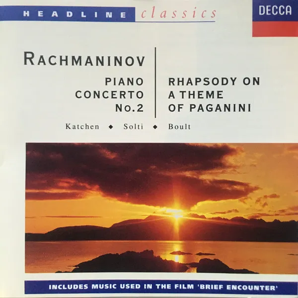 Piano Concerto No.2 / Rhapsody On A Theme Of Paganini