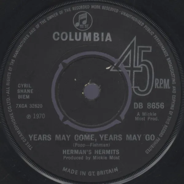 Years May Come, Years May Go