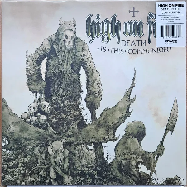 Death Is This Communion (Limited Edition) (Swamp Green And Bone White Galaxy Merge Vinyl)