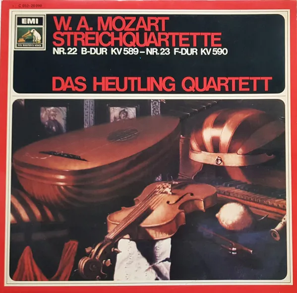 Streichquartette Nr.22 B-dur KV 589 - Nr.23 F-dur KV 590