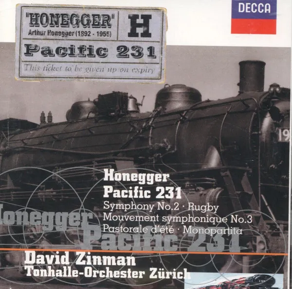 Pacific 231 • Symphony No.2 • Rugby • Mouvement Symphonique No.3 • Pastorale D'été • Monopartita