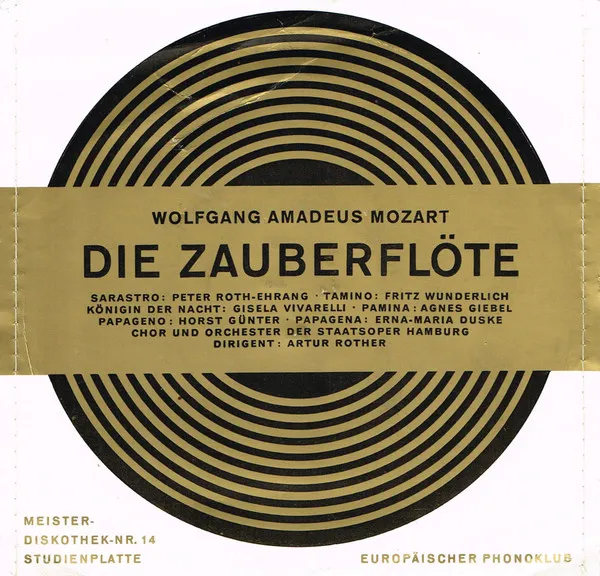 Die Zauberflöte - Studienplatte
