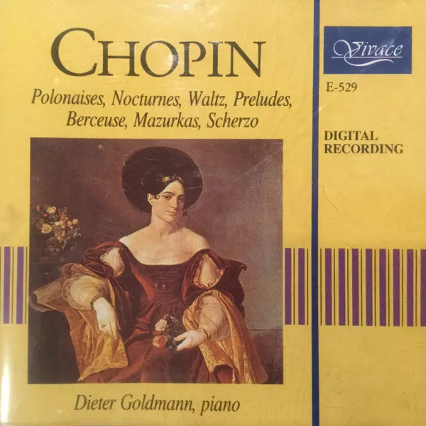 Polonaises, Nocturnes, Waltz, Preludes, Berceuse, Mazurka's, Scherzo