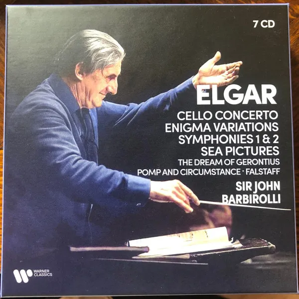 Sir John Barbirolli dirigiert Edward Elgar