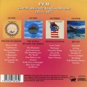 The Manticore Studio Albums