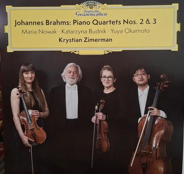 Krystian Zimerman:  Johannes Brahms: Piano Quartets Nos.2 & 3