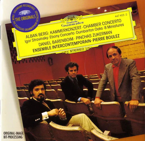 Alban Berg: Kammerkonzert  / Igor Stravinsky: Ebony Concerto - Dumbarton Oaks - 8 Miniatures