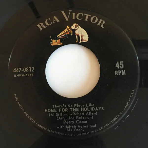 (There's No Place Like) Home For The Holidays / God Rest Ye Merry Gentlemen