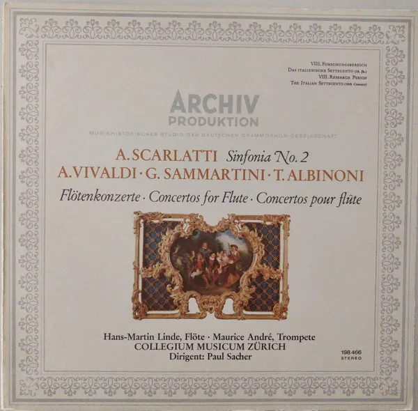 Sinfonia No. 2 / Flötenkonzerte = Concertos For Flute = Concertos Pour Flûte