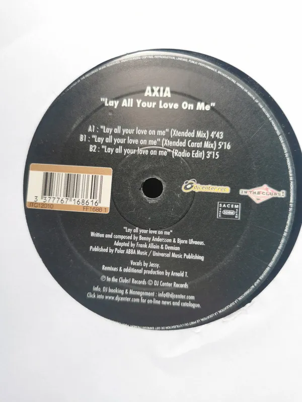 Lay All Your Love On Me