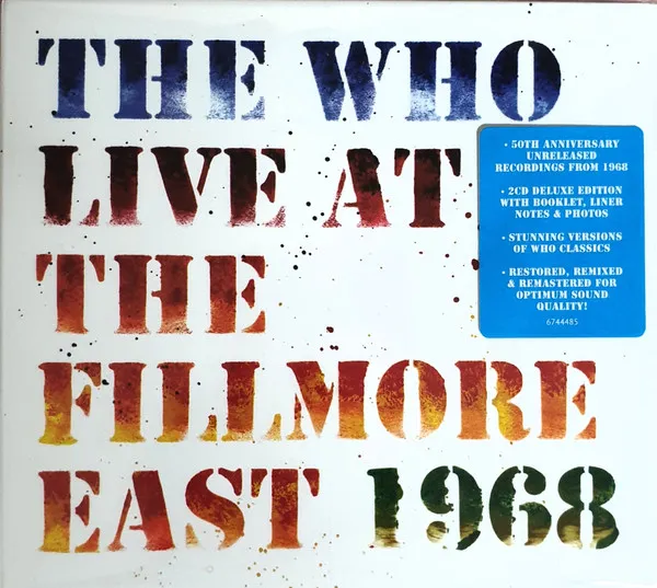 Live At The Fillmore East 1968