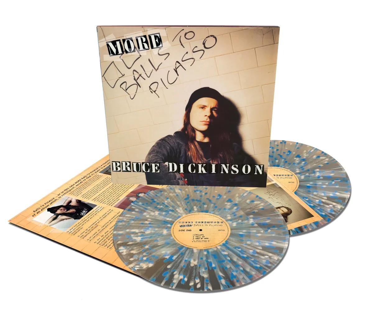 More Balls To Picasso (White & Blue Splatter Vinyl)