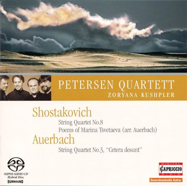 String Quartet No. 8, Poems Of Marina Tsvetaeva (Arr. Auerbach) / String Quartet No. 3, "Cetera Desunt"