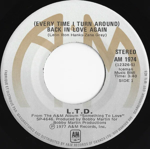 (Every Time I Turn Around) Back In Love Again