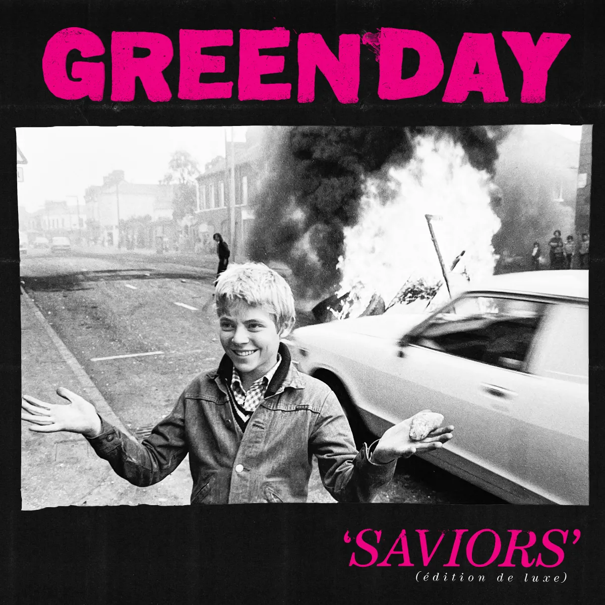 Saviors (Limited Deluxe Indie Edition) (Clear W/ Hot Pink Splatter Vinyl)