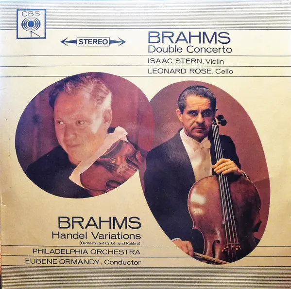 Double Concerto / Handel Variations (Orchestrated By Edmund Rubbra)