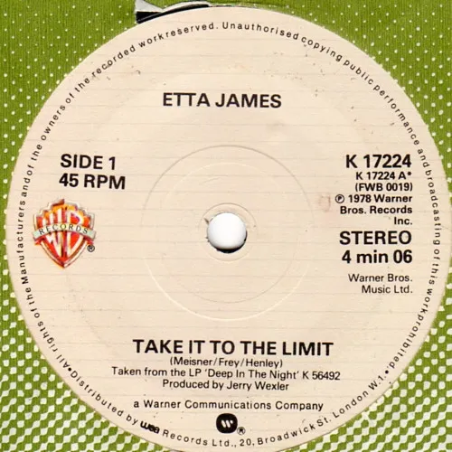 Take It To The Limit