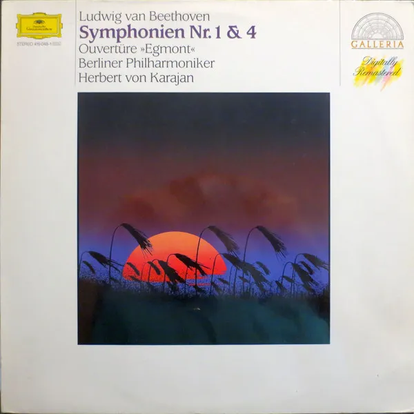 Symphonien Nr. 1 & 4 / Ouvertüre »Egmont«
