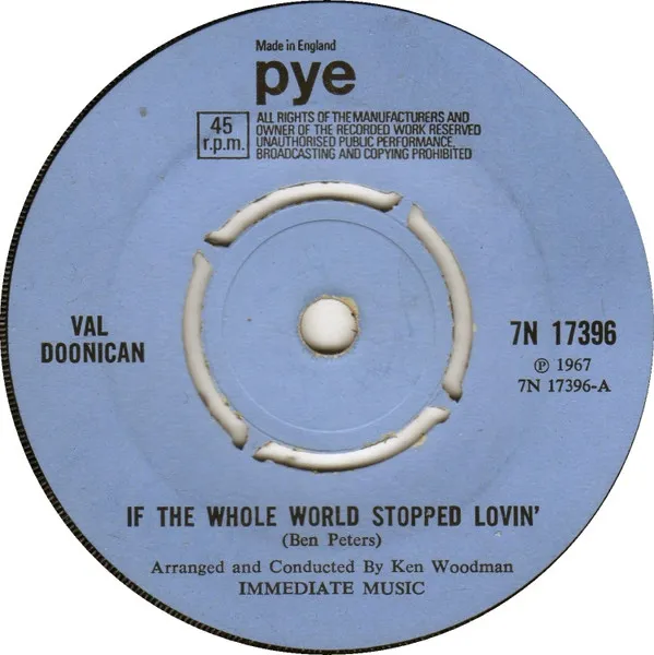 If The Whole World Stopped Lovin'