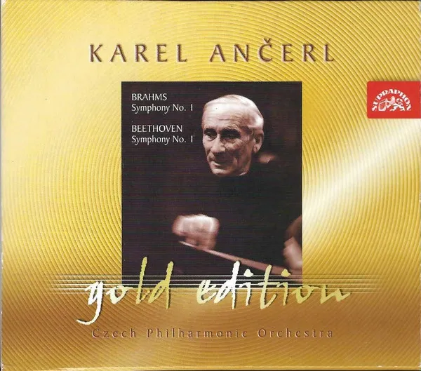 Ančerl Gold Edition 9 Brahms : Symfonie č. 1 c moll / Beethoven :Symfonie č. 1 C dur