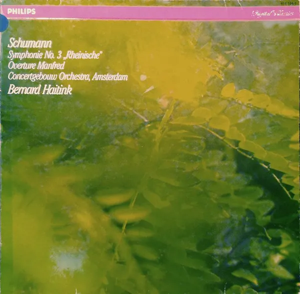 Symphonie No. 3 Rheinische / Overture Manfred