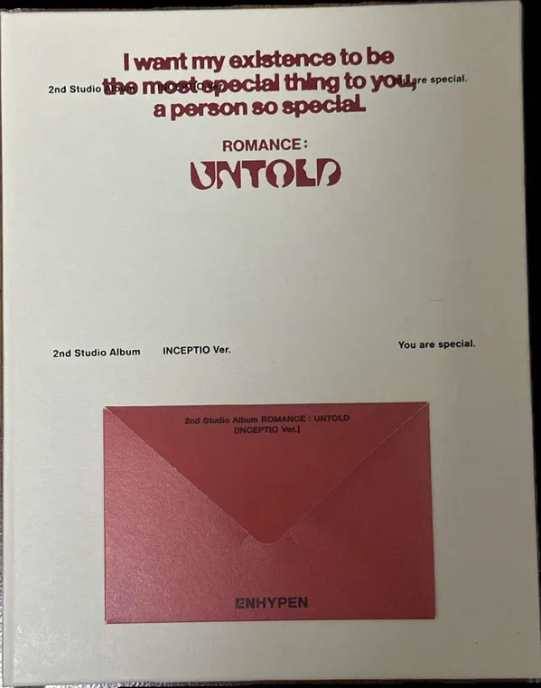 Enhypen:  Romance: Untold