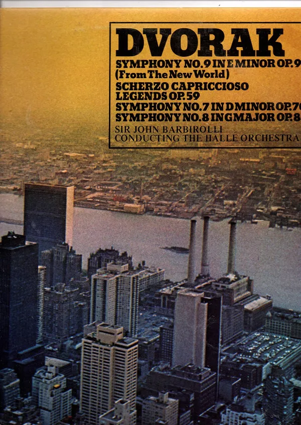 Symphony No.9 In E Minor op.95 / Scherzo Capriccioso Legends op.59 / Symphony No.7 In D Minor op.70 / Symphony No.8 In G Major op.88