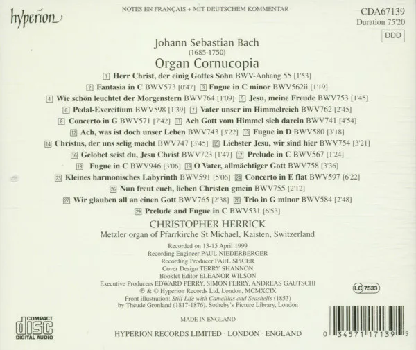 Präludiun & Fuge BWV 531